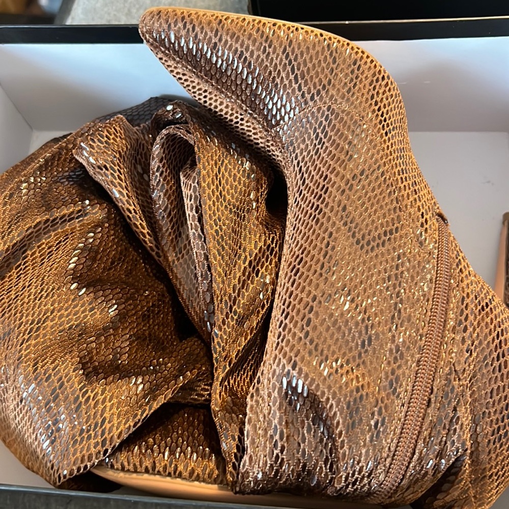 Thigh High Brown Boots